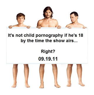 Illustration for article titled FINAL UPDATE: Let's all Photoshop the dumb new Two And A Half Men poster